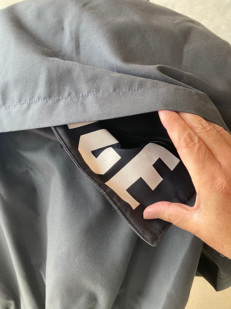 実物　HIDDEN AGENDA 　police/LE ジャケット (グレー)