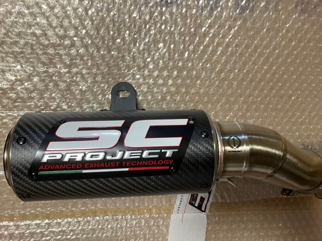 か*ん様 SC-PROJECT CR-T スリップオンサイレンサー ZX4R 4