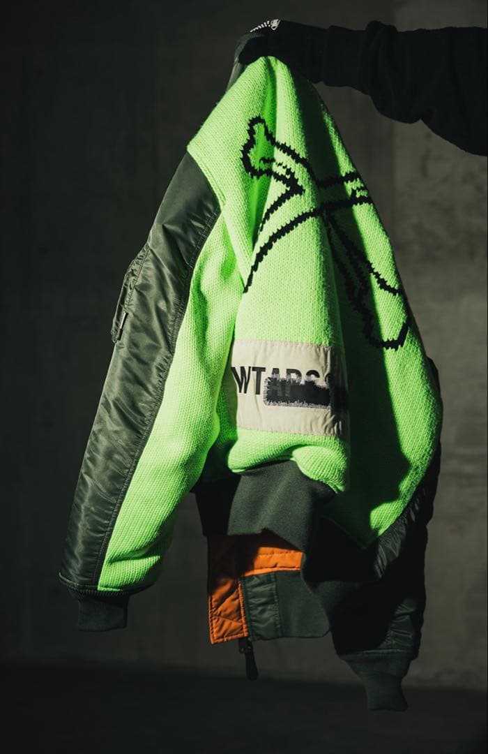 WTAPS x ALPHA INDUSTRIES MA-1ジャケット