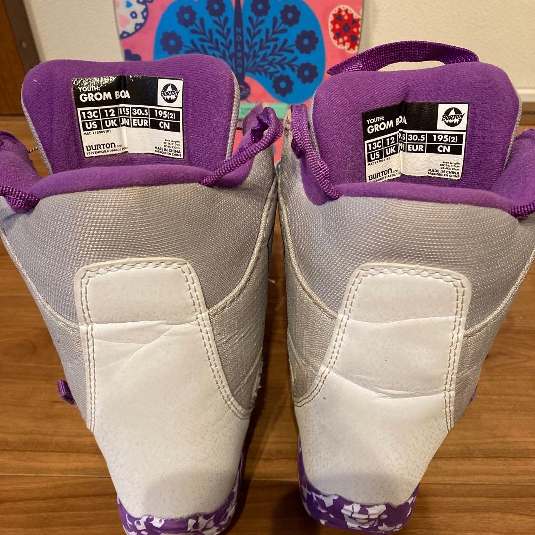 Burton スノーボードとブーツセット