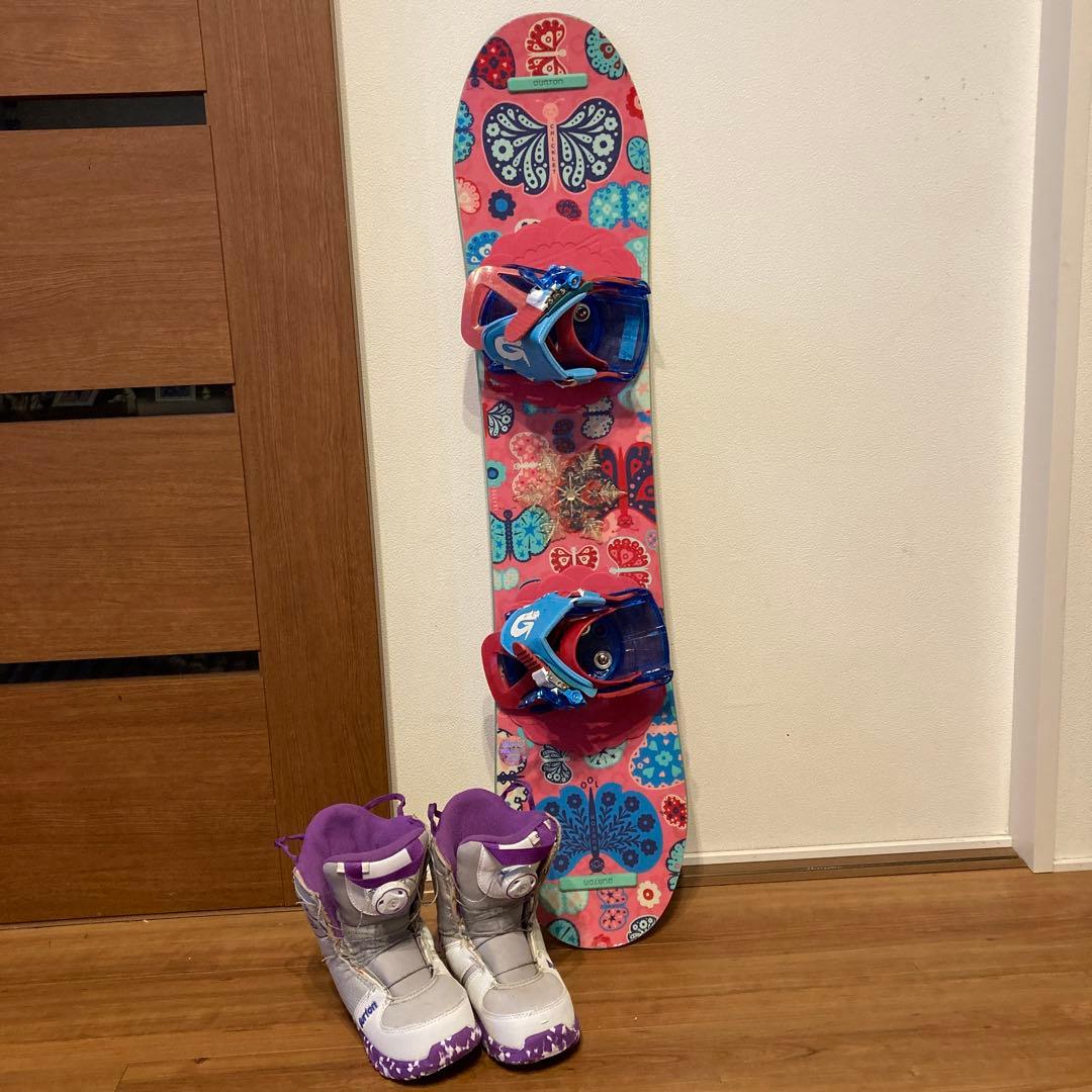 Burton スノーボードとブーツセット