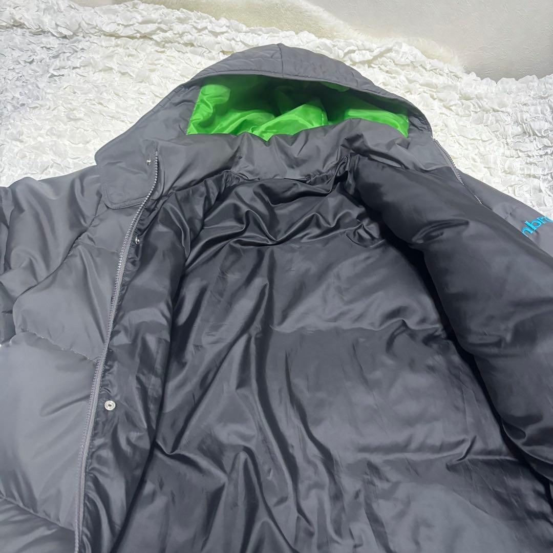 アンブロ UMBRO ベンチコート【O】グレー フード取外し可 ロング　ダウン