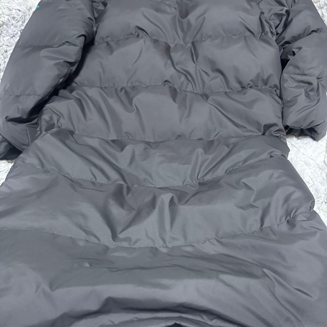 アンブロ UMBRO ベンチコート【O】グレー フード取外し可 ロング　ダウン