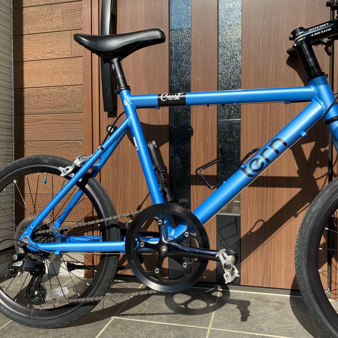 【美品】Tern Crest ミニベロ 自転車 小径車