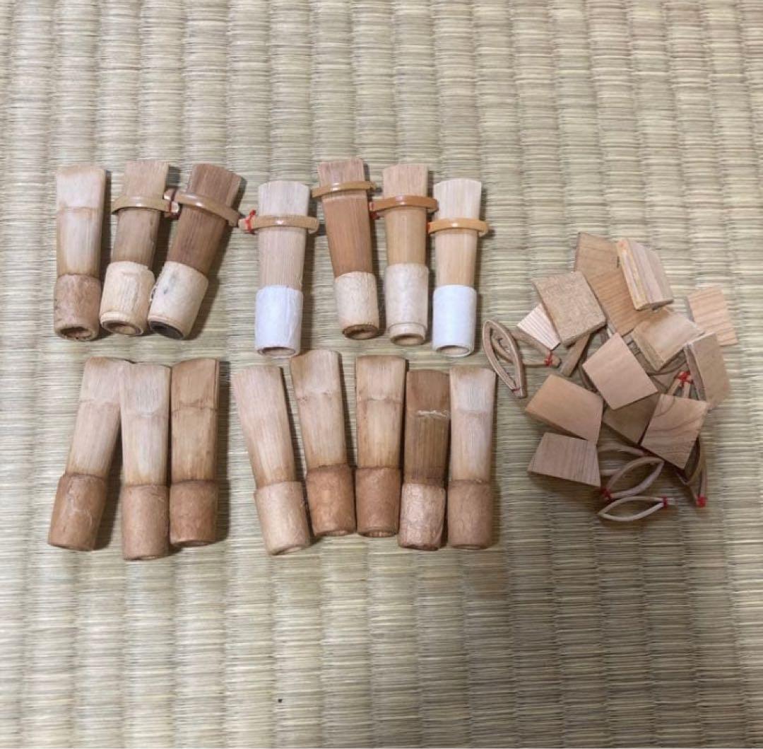 篳篥ひちりき 樹脂製　プラスチック管　すぐ鳴る盧舌ろぜつ付　専用ケース　雅楽⑨