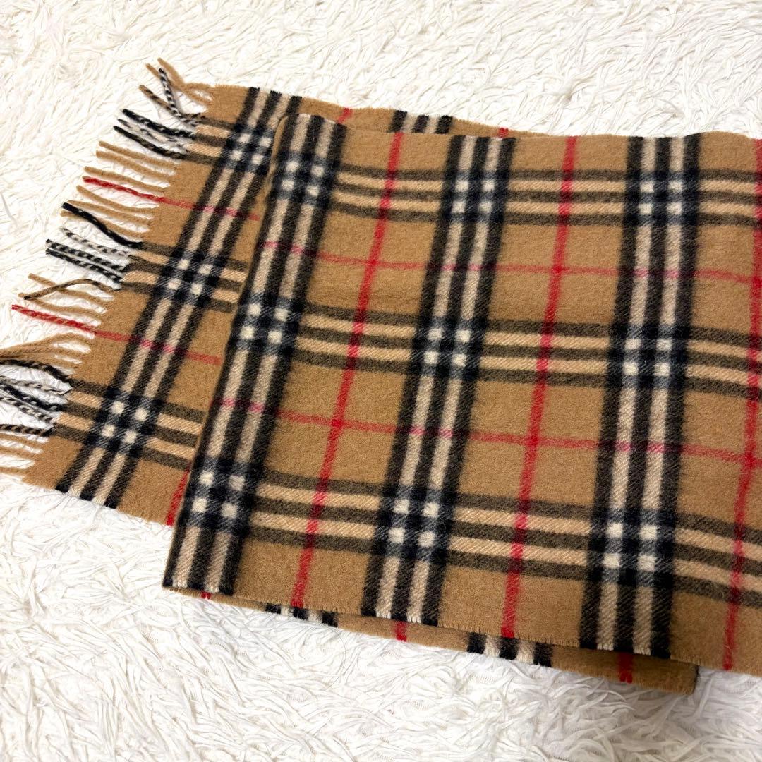 カシミヤ　BURBERRY バーバリー　マフラー