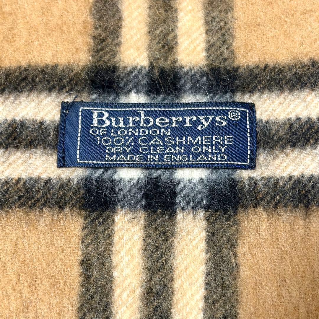 カシミヤ　BURBERRY バーバリー　マフラー