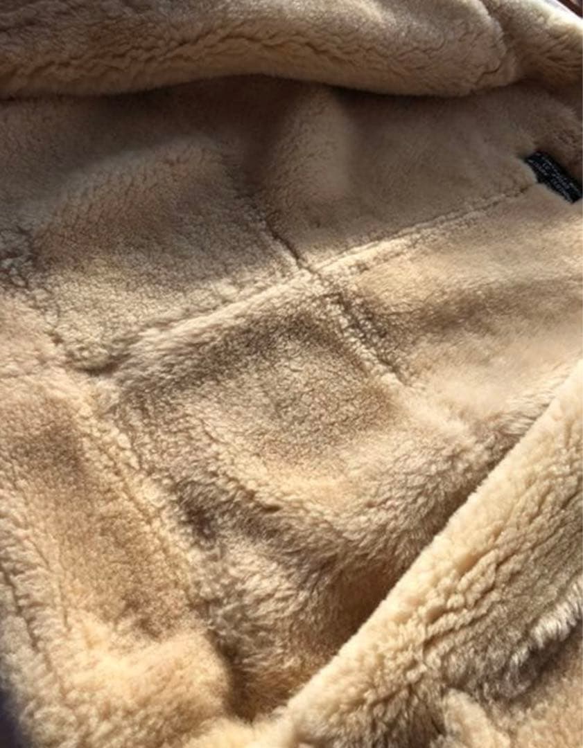 【US vintage】 B-3ムートンフライトジャケットレザージャケット