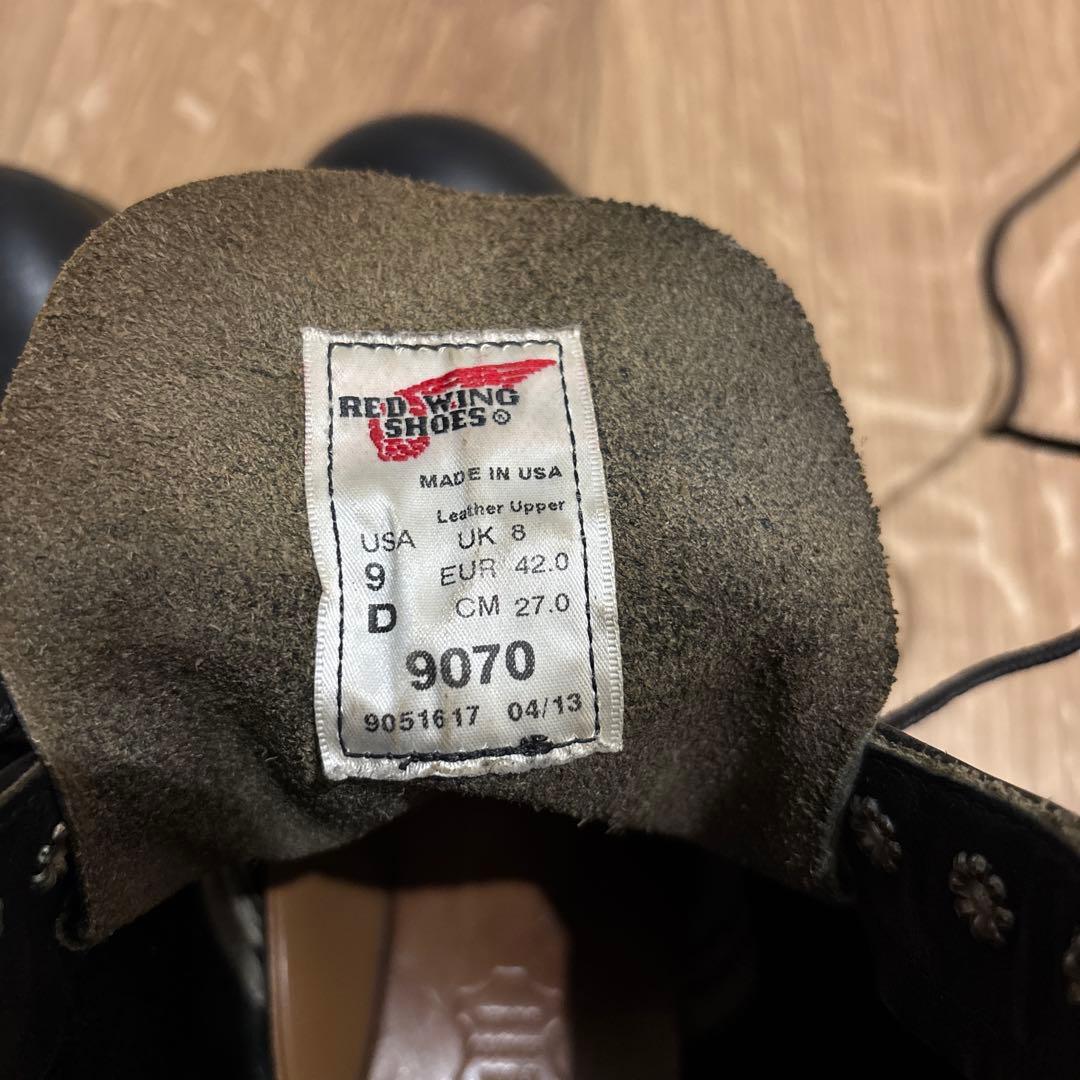 廃盤 RED WING レッドウィング 9070 アイリッシュセッター 8165