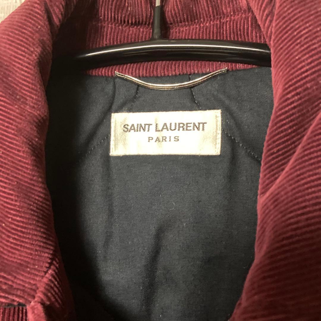 SAINT LAURENT バーガンディ スタジャン 44