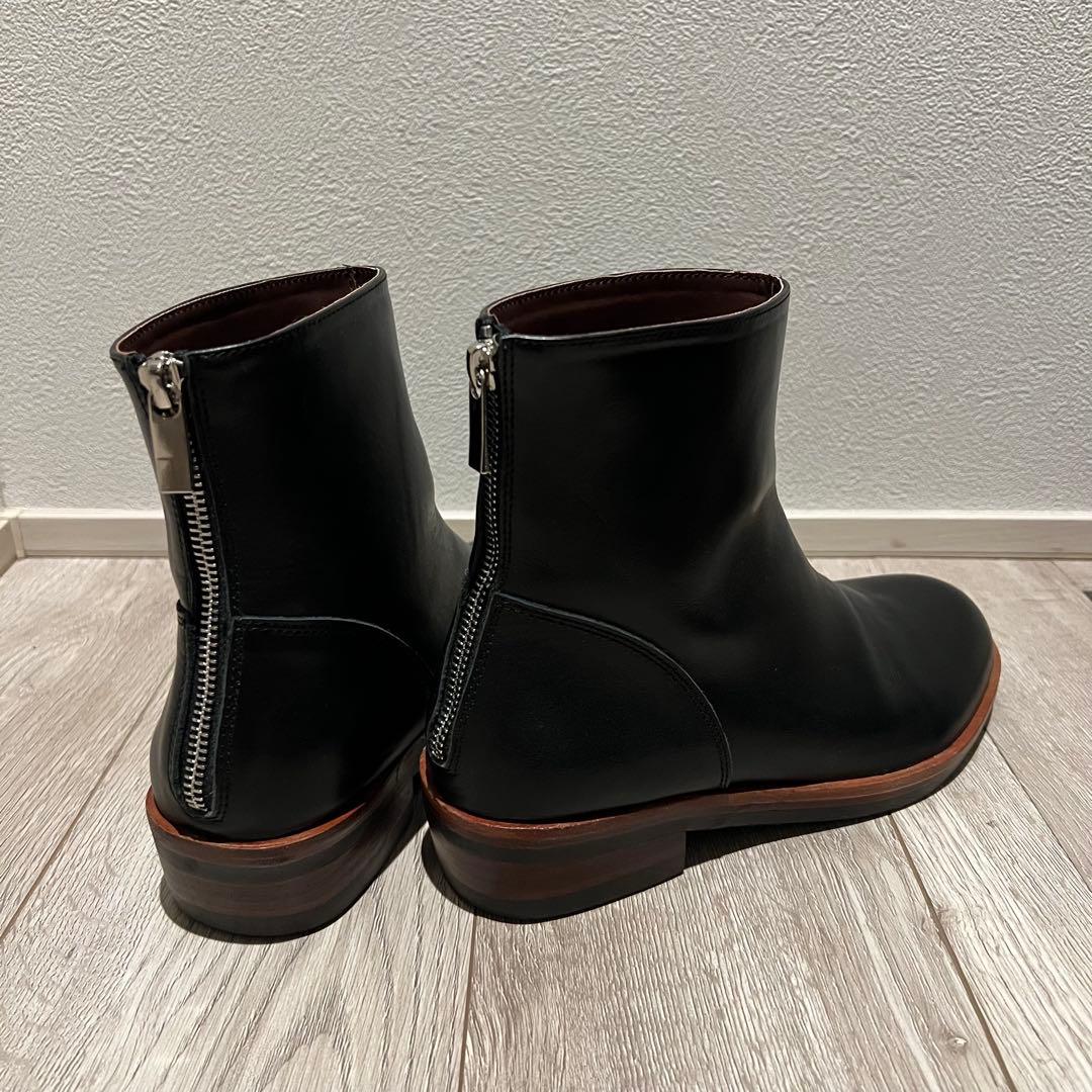 アメカジ　ブーツ　ジップブーツ　エンジニア　ジョッパー　ワークブーツ　牛本革