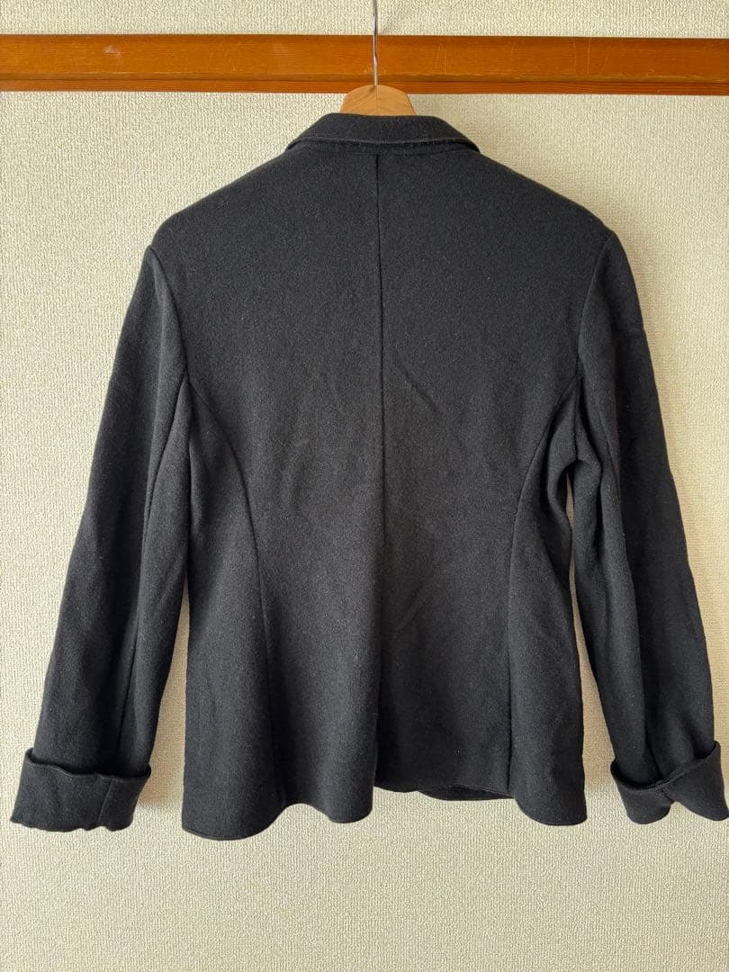 ミュウミュウmiumiu黒テーラードジャケット