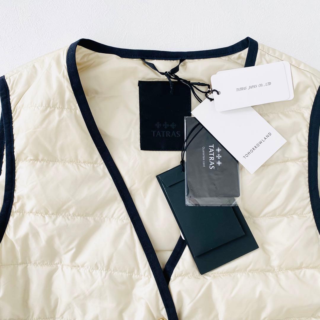 2836A【新品】タトラス トゥモローランド別注ダウンライナー付きミドルトレンチ