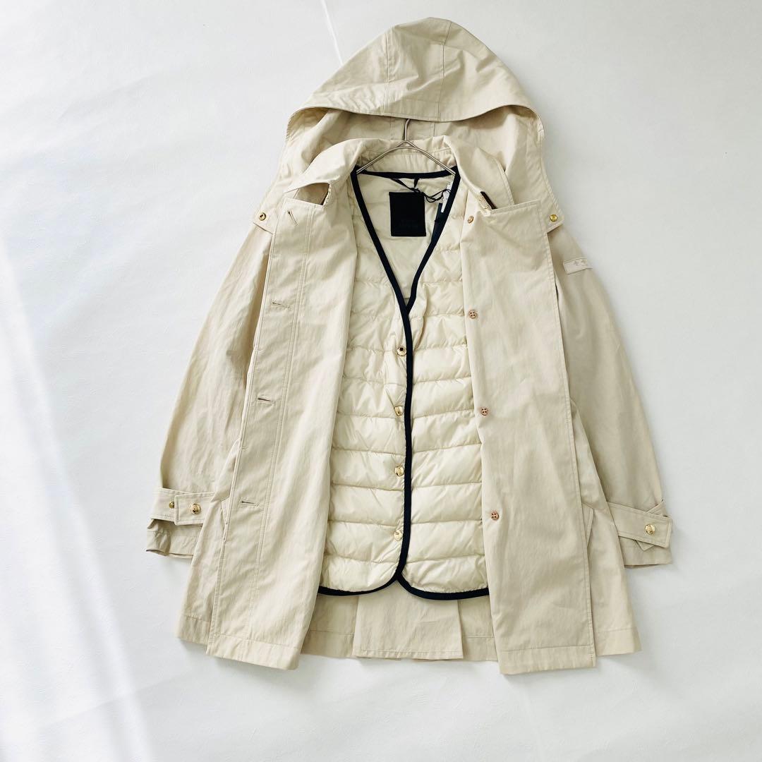 2836A【新品】タトラス トゥモローランド別注ダウンライナー付きミドルトレンチ