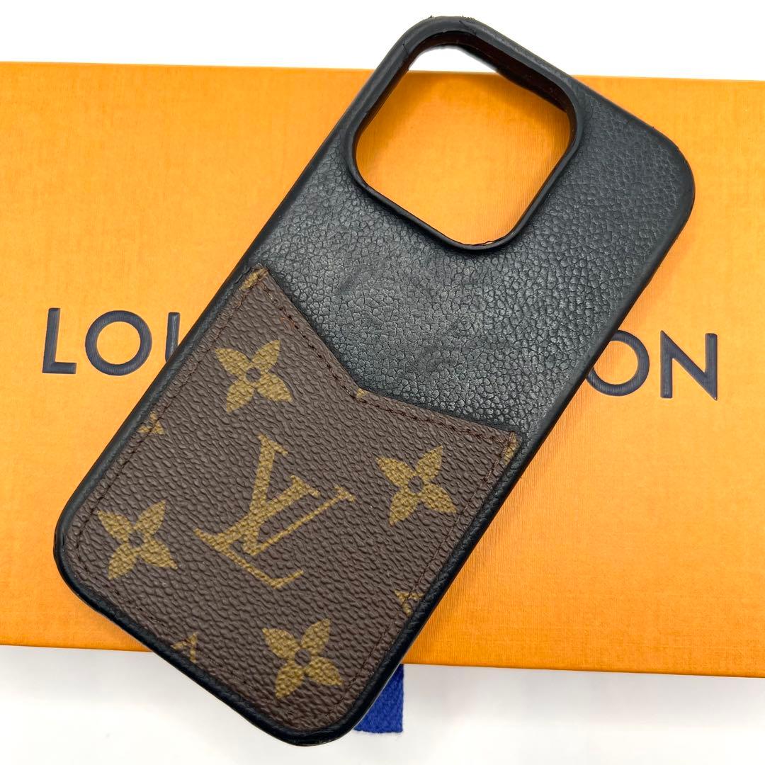 ルイヴィトン✨ モノグラム リバース iPhone15pro バンパー