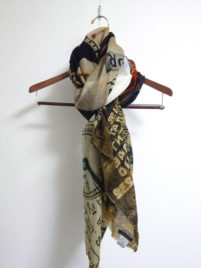 ファリエロ サルティ　Faliero Sarti　ストール　ショール　時計柄