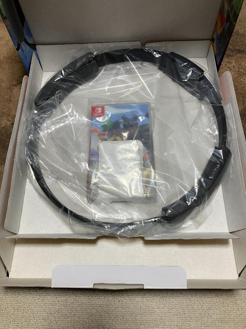 【極美品】新型 Switch 本体 ネオンブルー・ネオンレッド + Ring