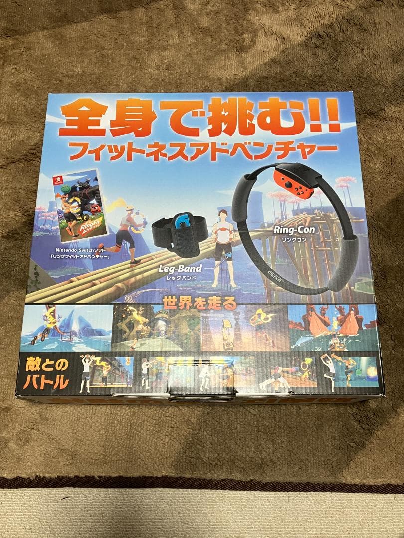 【極美品】新型 Switch 本体 ネオンブルー・ネオンレッド + Ring