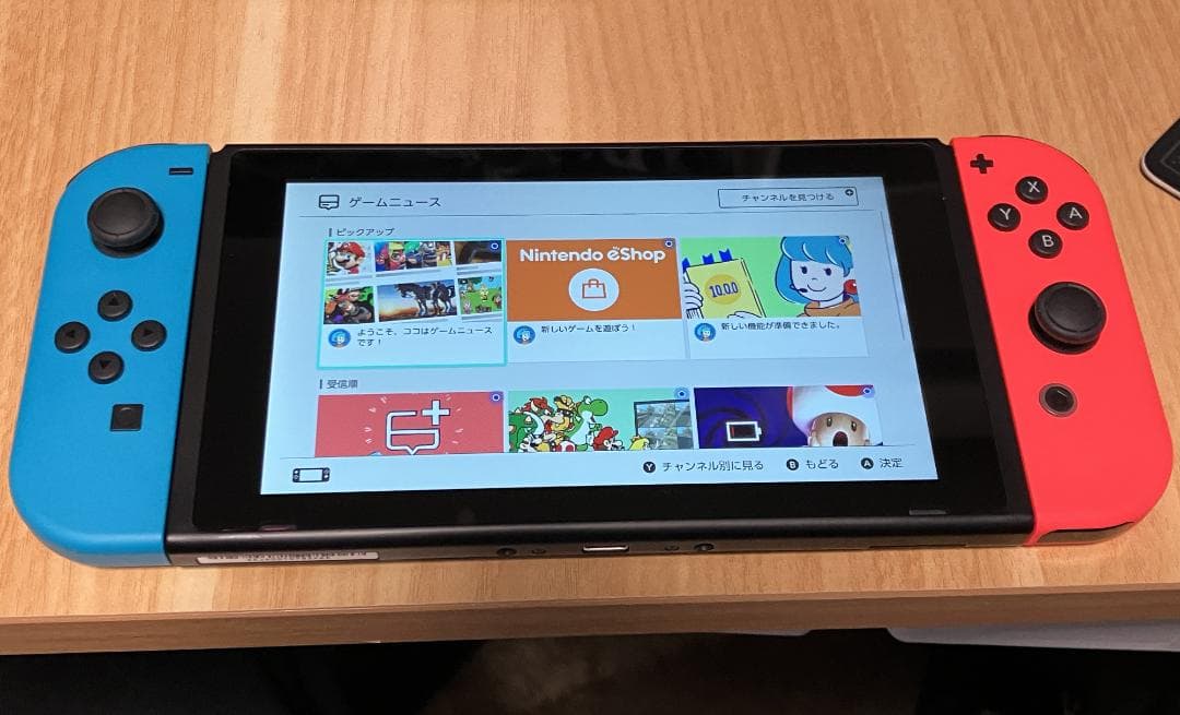 【極美品】新型 Switch 本体 ネオンブルー・ネオンレッド + Ring