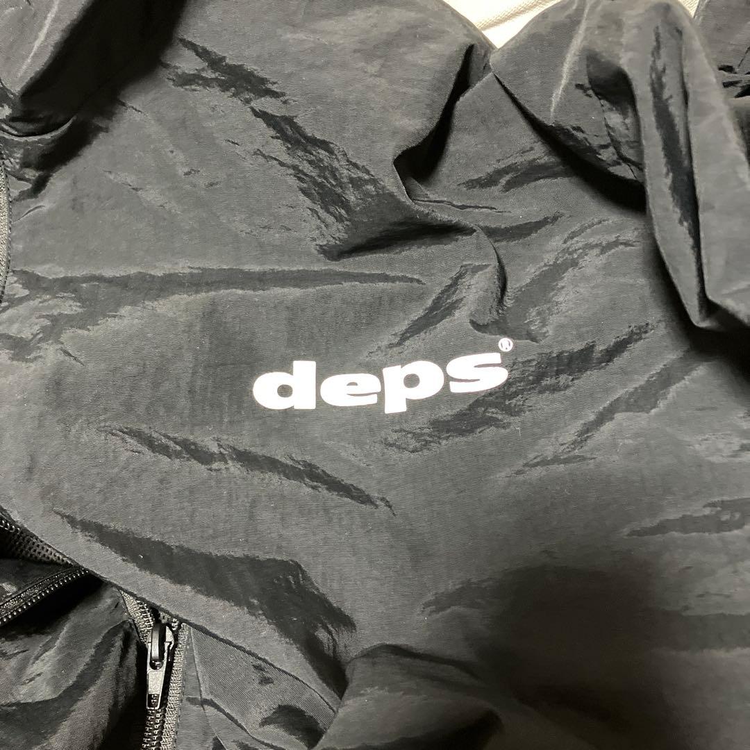 【値下げ】deps ナイロントラックジャケット Lサイズ　防風　撥水