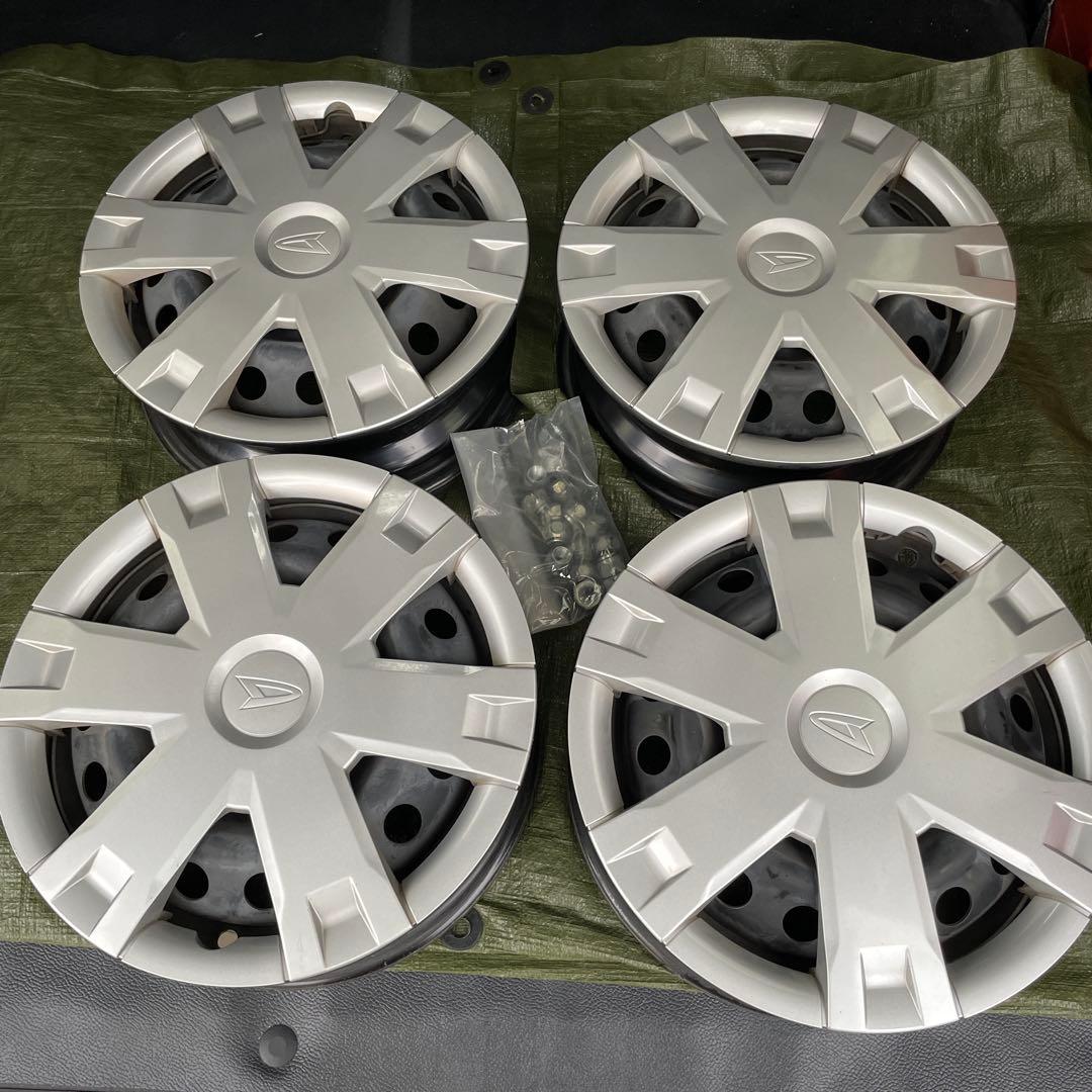 【送料込】ハイゼットカーゴ純正ホイールセット