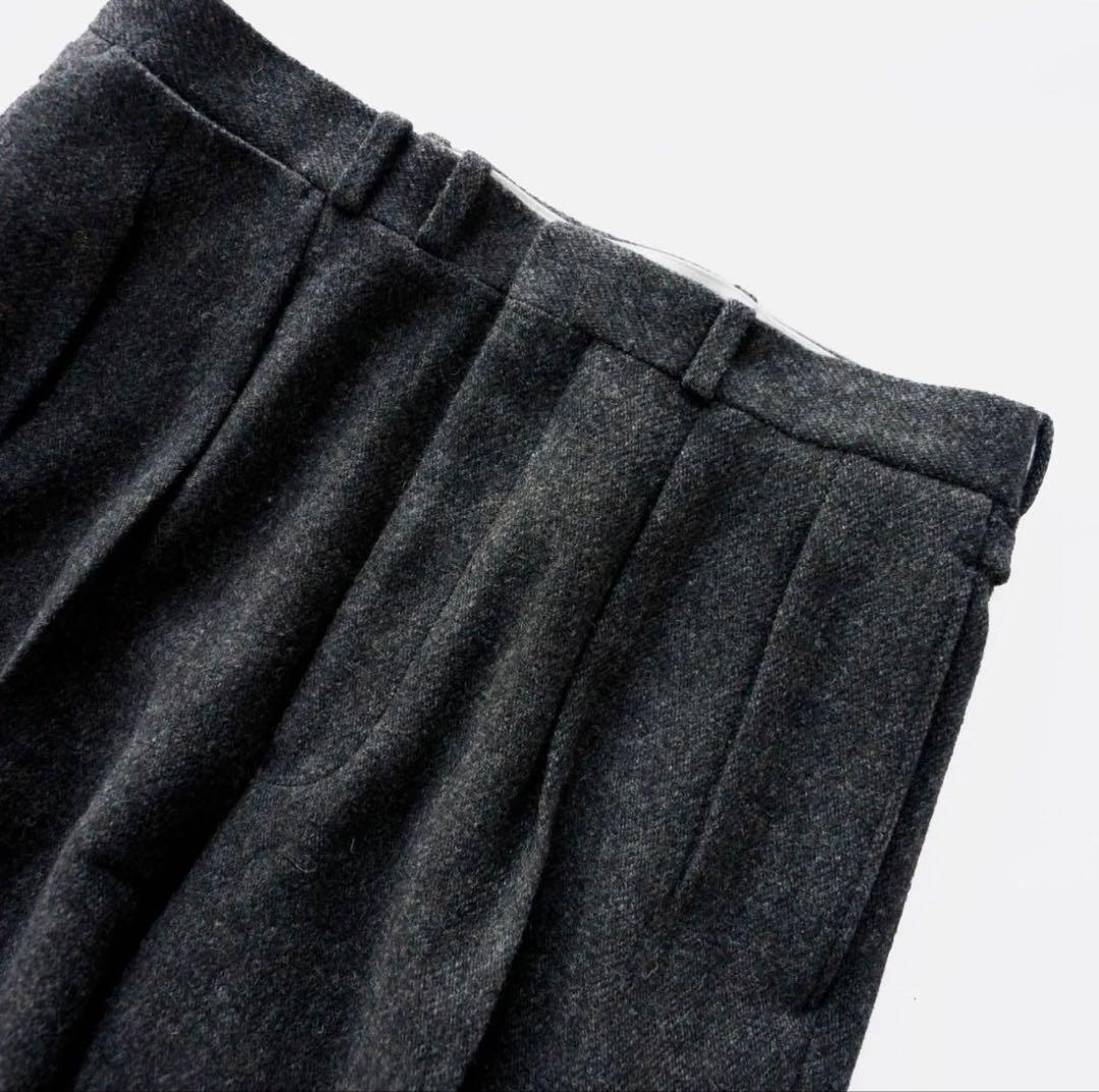 パンツ MAATEE&SONS 25aw JEFFERLY TWEED Darkmix2