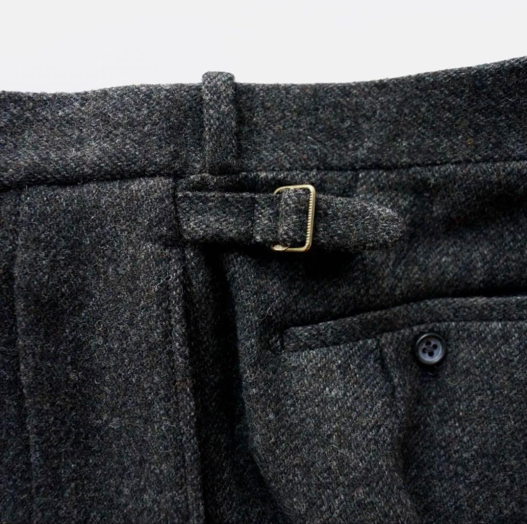 パンツ MAATEE&SONS 25aw JEFFERLY TWEED Darkmix2