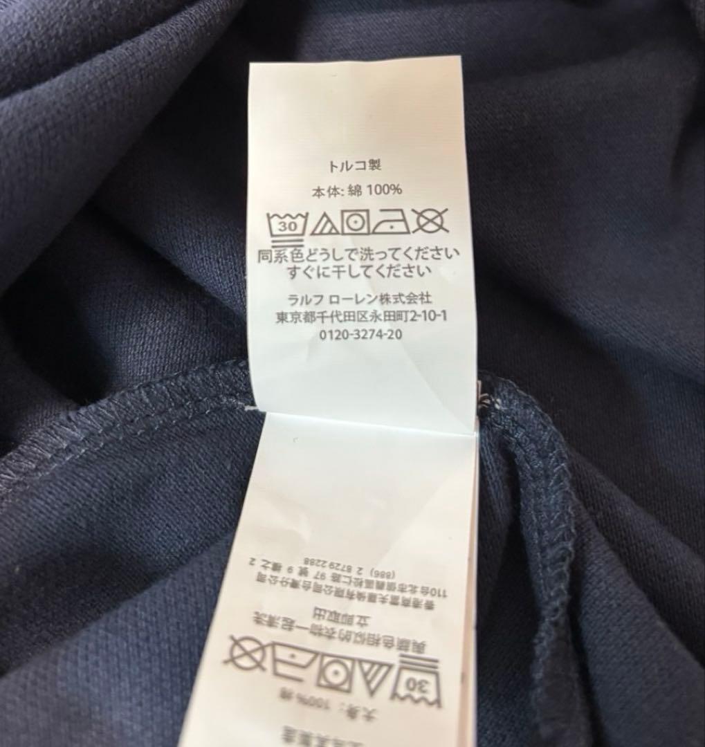 まめ 　　★未使用 ポロラルフローレン ビッグポニー刺繍 ポロシャツ 長袖