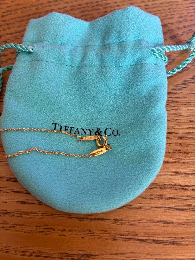Tiffany&Co.ダイヤモンド ネックレスバイザヤード K18YG