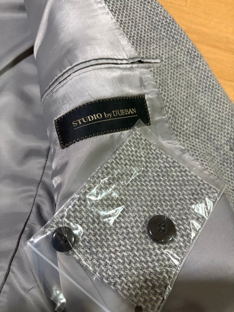 未使用　ダーバン　ウールツイード　テーラードジャケット A5