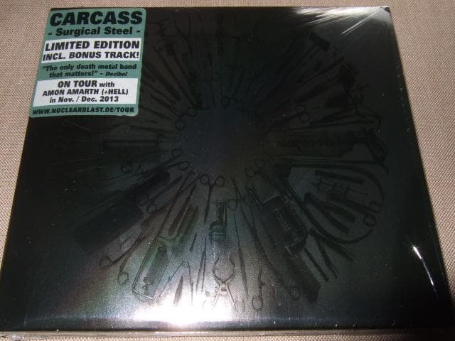 CARCASS,カーカス,限定1000セット,缶ボックス,デスメタル,メロデス