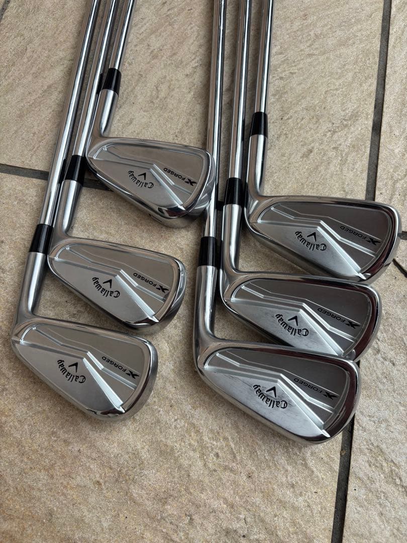 レア 訳あり特値 キャロウェイ　Xフォージドアイアン2024 NSプロ750ネオ