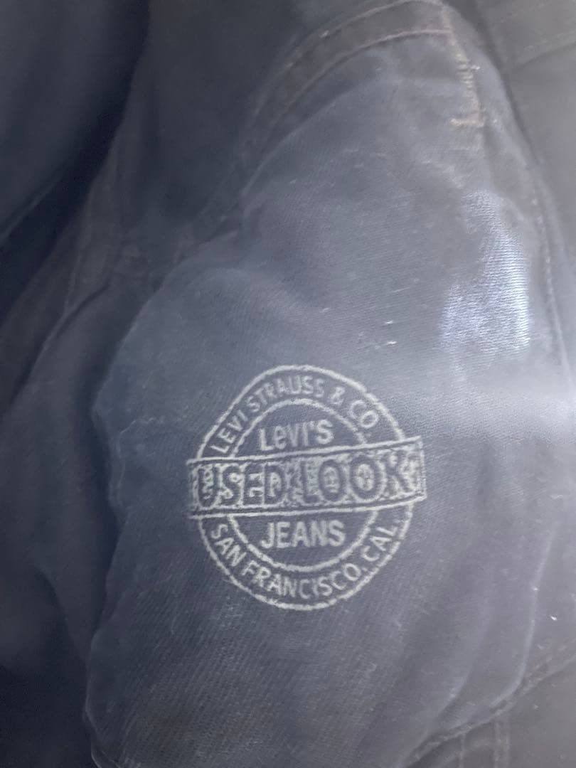【90s日本製】リーバイス ブラックデニム 3rd 70505 刻印317