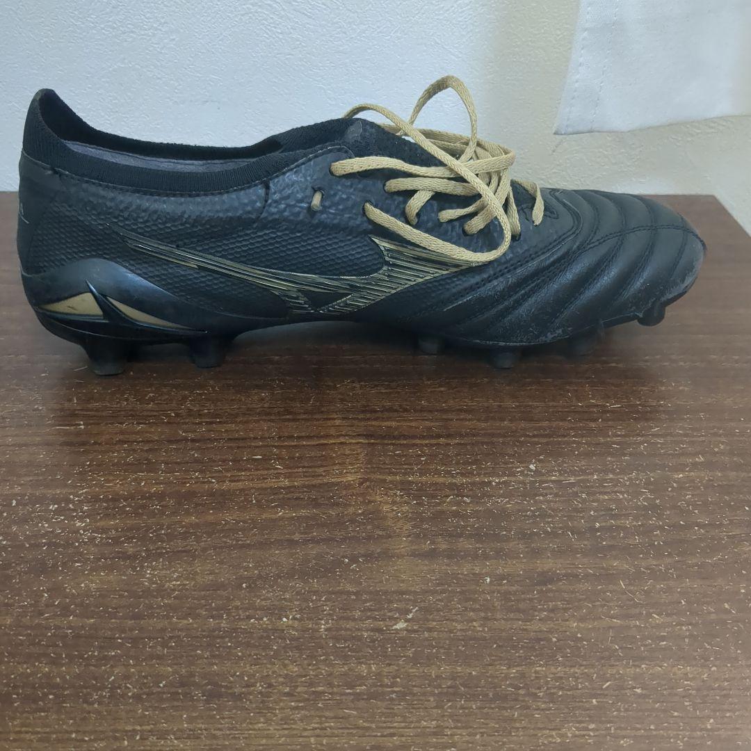 Mizuno モレリアネオ4βサッカーシューズ ブラック/ゴールド