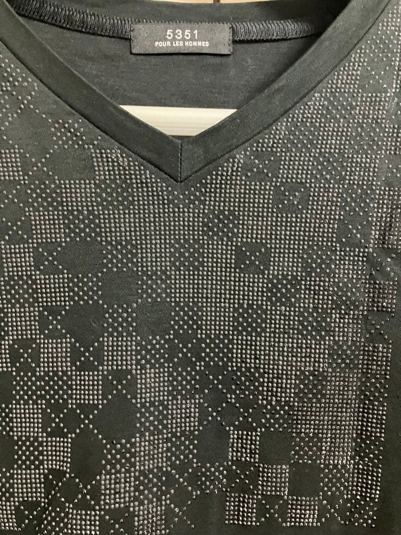 5351 長袖カットソー（スタッズ/無地） ４枚セット　サイズM