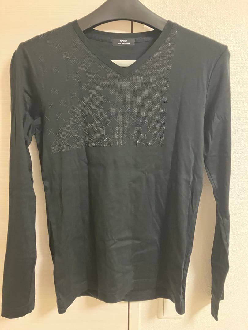 5351 長袖カットソー（スタッズ/無地） ４枚セット　サイズM