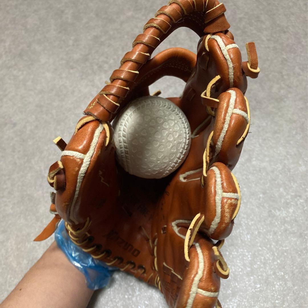 美津濃 青カップ ミズノ 一般 大人用 軟式 野球 グローブ グラブ 激レア品