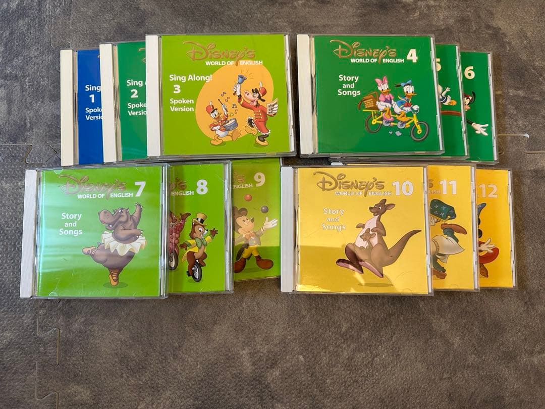 DWEステップバイステップ シングアロングトークアロングディズニー英語システム