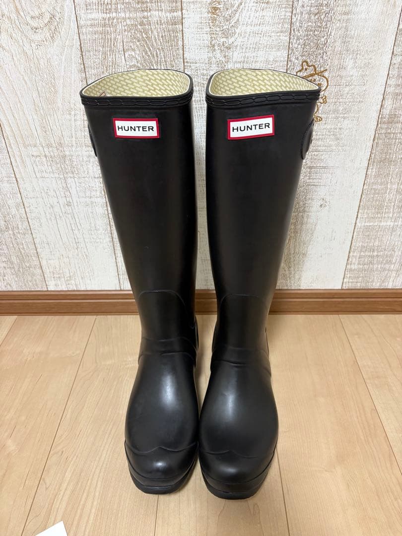 26.5~27㎝☆新品HUNTERレインブーツUK9 ハンターロングブーツ 長靴