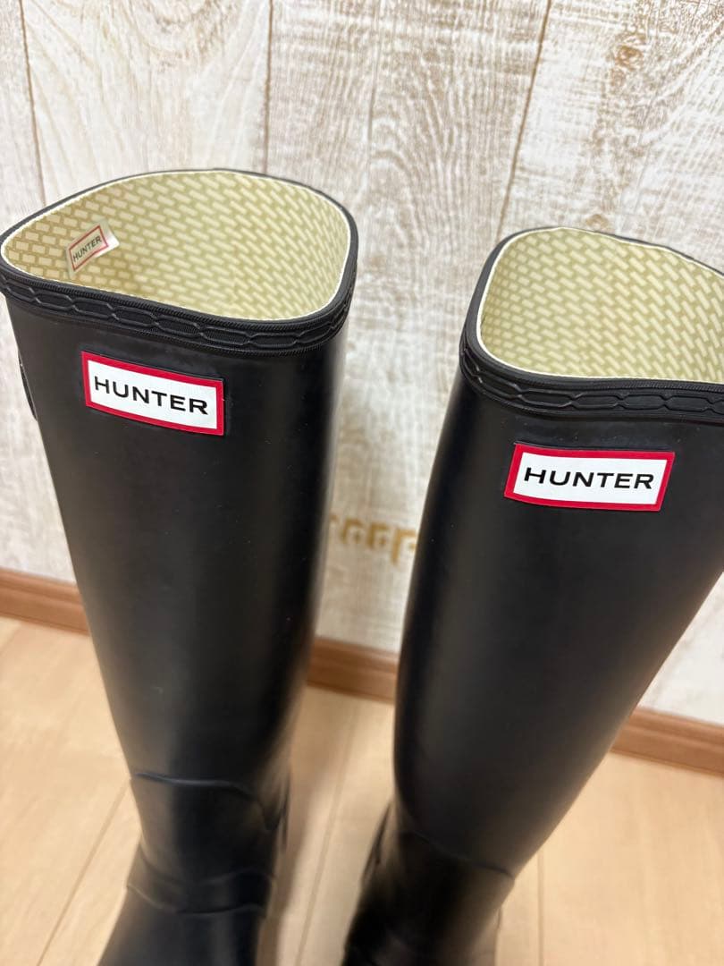 26.5~27㎝☆新品HUNTERレインブーツUK9 ハンターロングブーツ 長靴