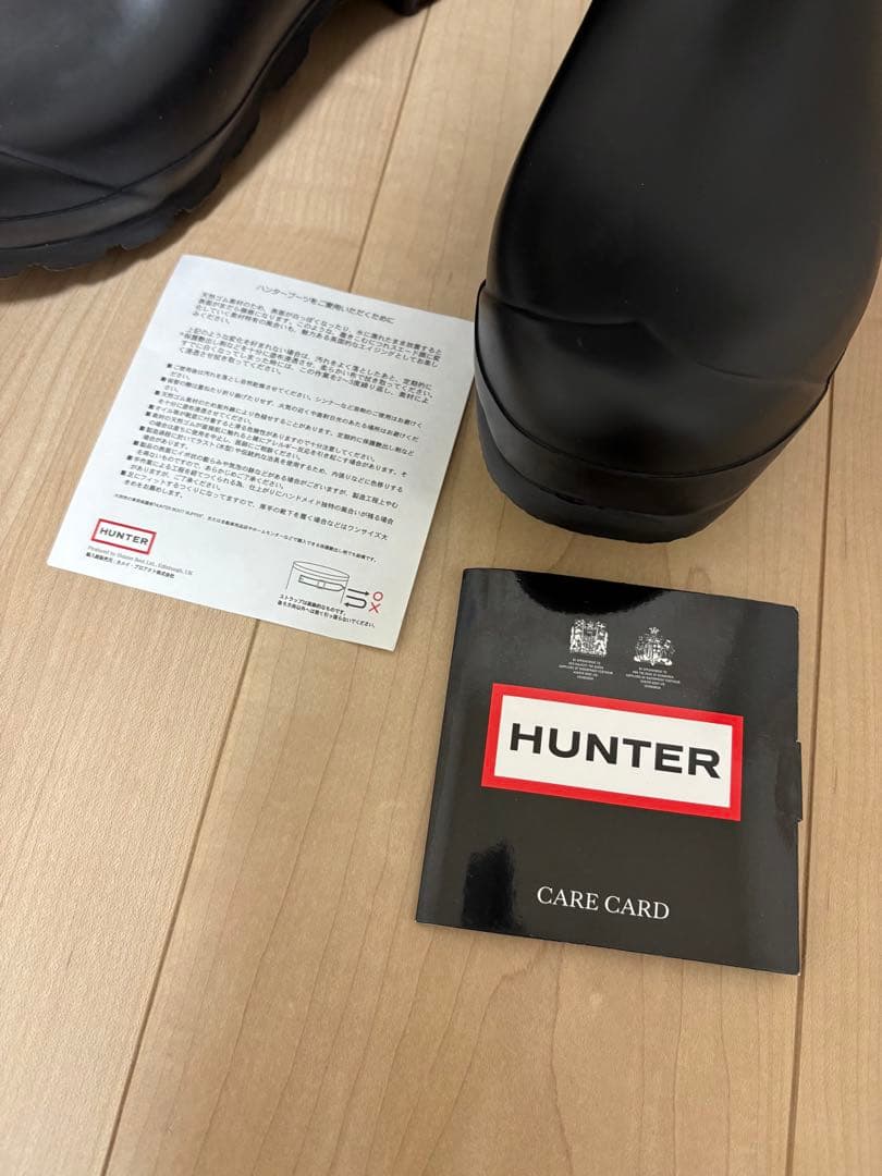 26.5~27㎝☆新品HUNTERレインブーツUK9 ハンターロングブーツ 長靴