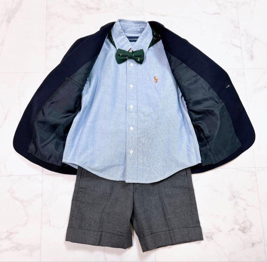 【極美品】ラルフローレン　キッズスーツ(110)