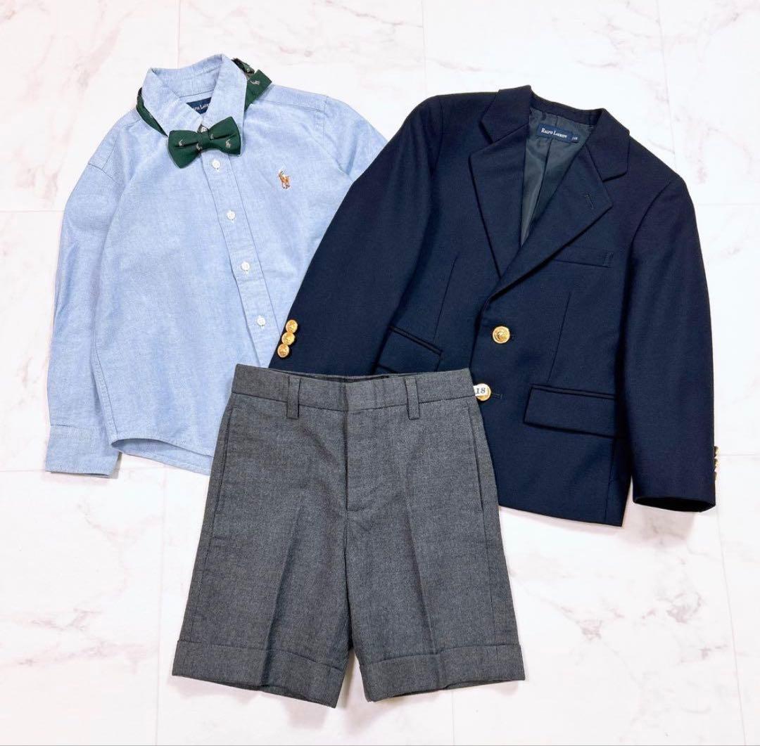 【極美品】ラルフローレン　キッズスーツ(110)
