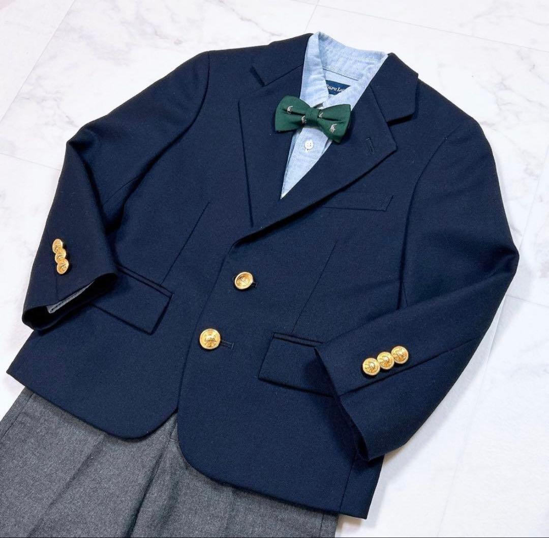 【極美品】ラルフローレン　キッズスーツ(110)