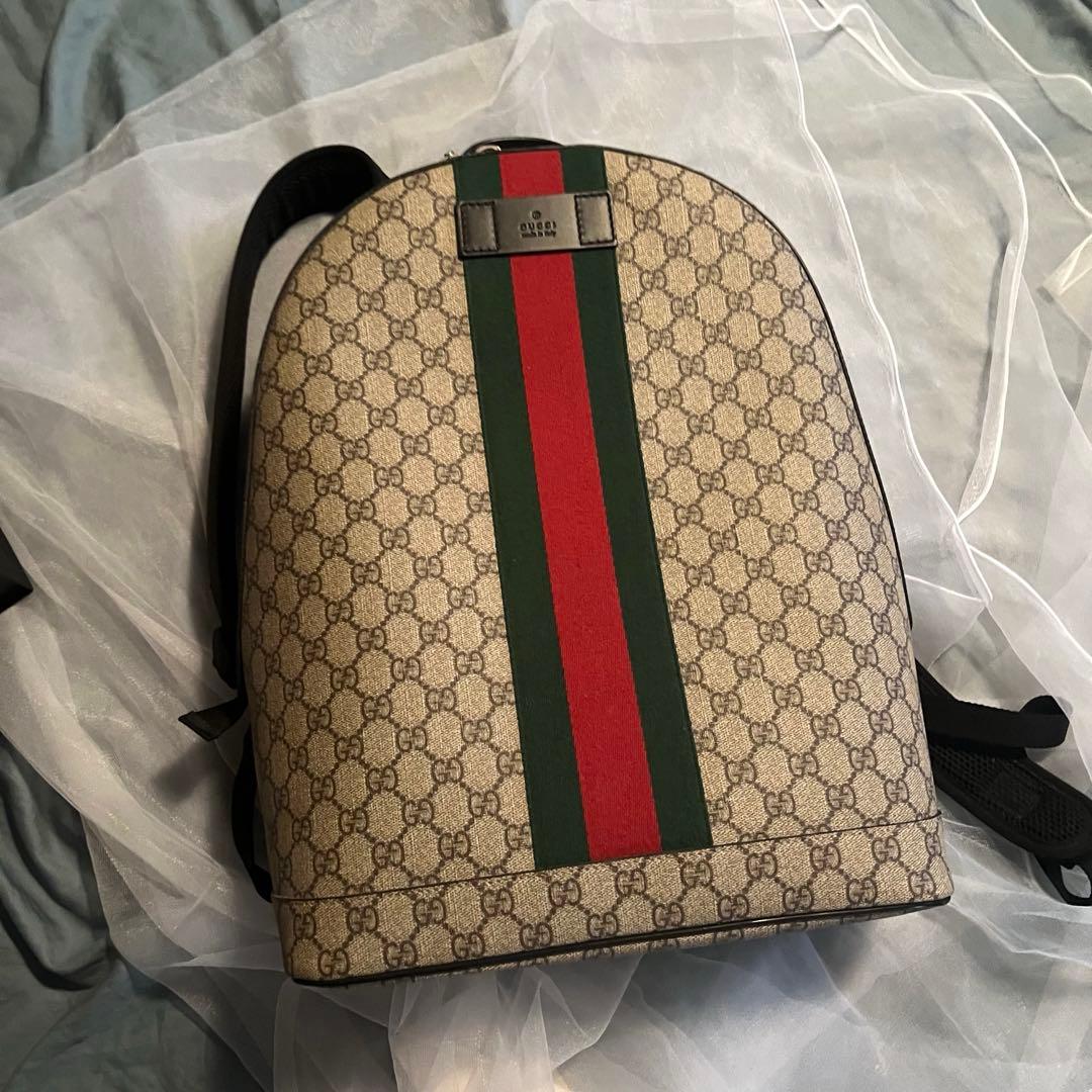 GUCCI GGキャンバス バックパック