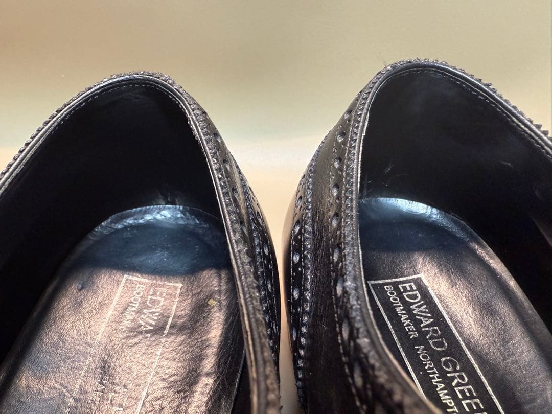 EDWARD GREEN MALBERN 8 1/2ブラックフルブローグ