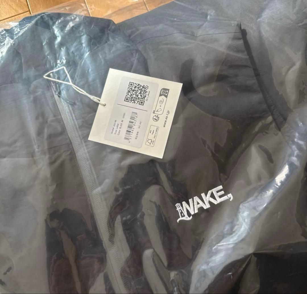 wake Sapporo WAKE 3LYR DWN VST ブラック　サイズＬ