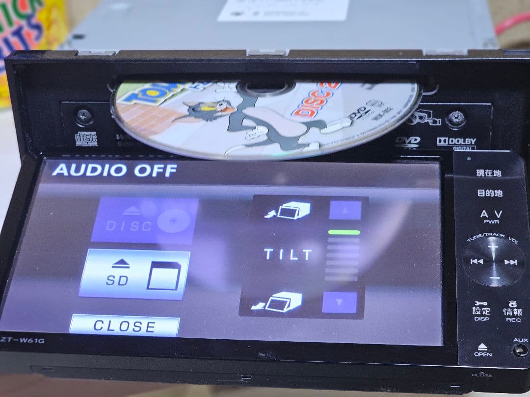 トヨタTOYOTA NSZT-W61G Bluetoothナビゲーションシステム