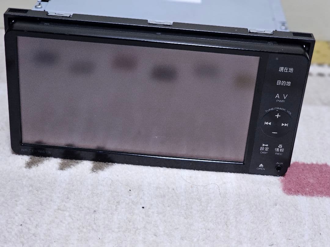 トヨタTOYOTA NSZT-W61G Bluetoothナビゲーションシステム