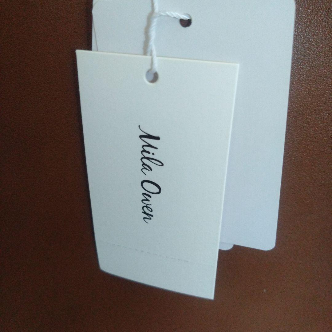 ミラオーウェンブラウン トートバッグ キャンバス内装